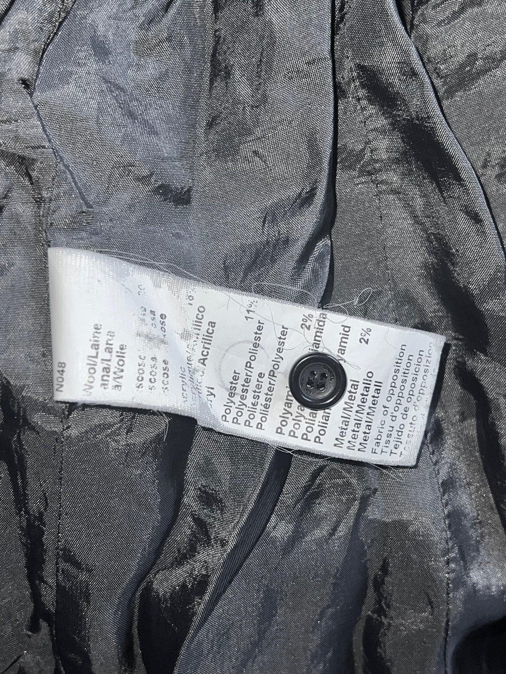 Veste Gérard Darel en tweed anthracite 34
