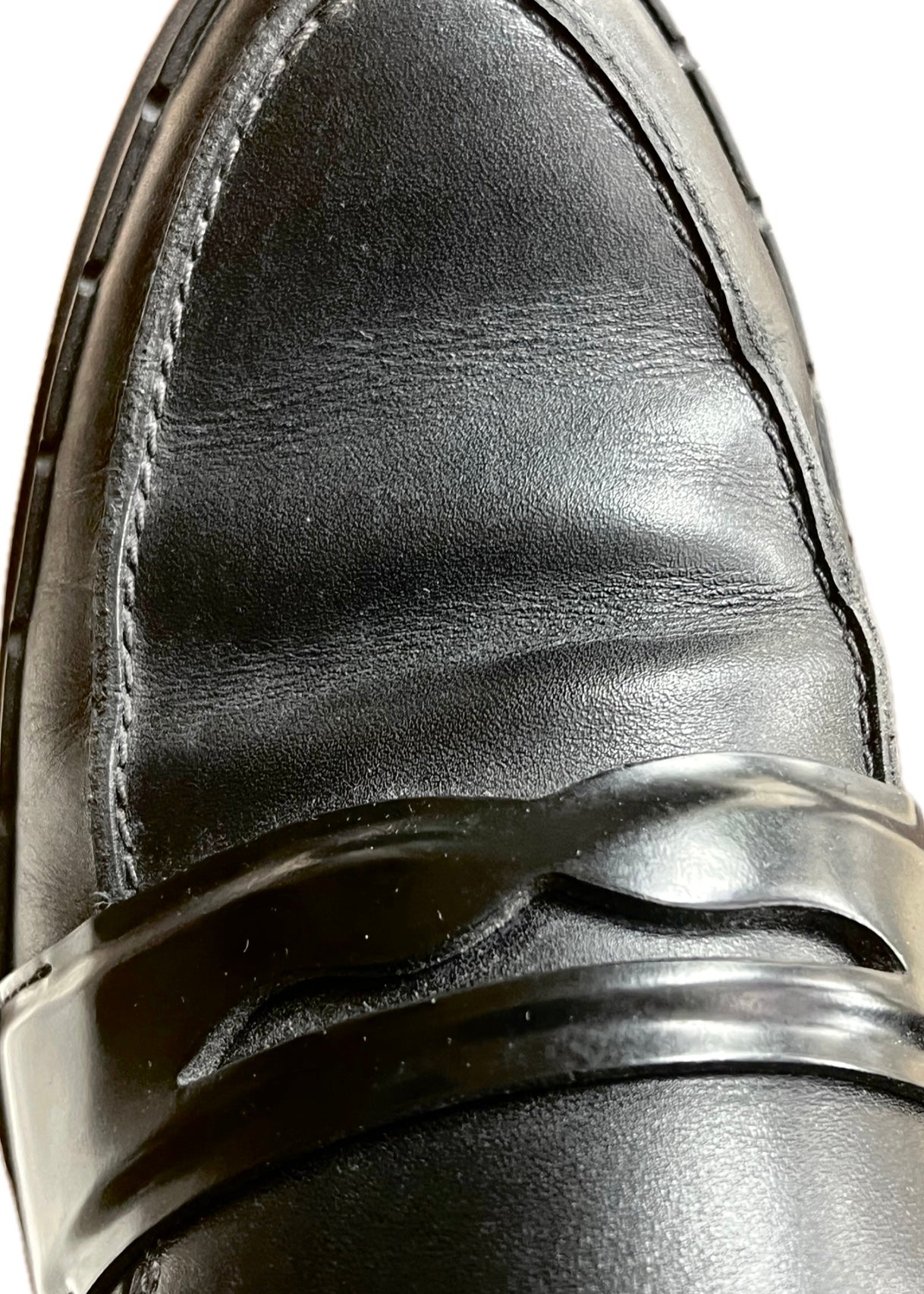 Mocassins Tod’s en cuir noir mat, taille 38,5