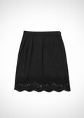 Jupe Yves Saint Laurent avec dentelle, taille 36