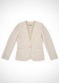 Veste écru Yves Saint Laurent Variation, taille 38