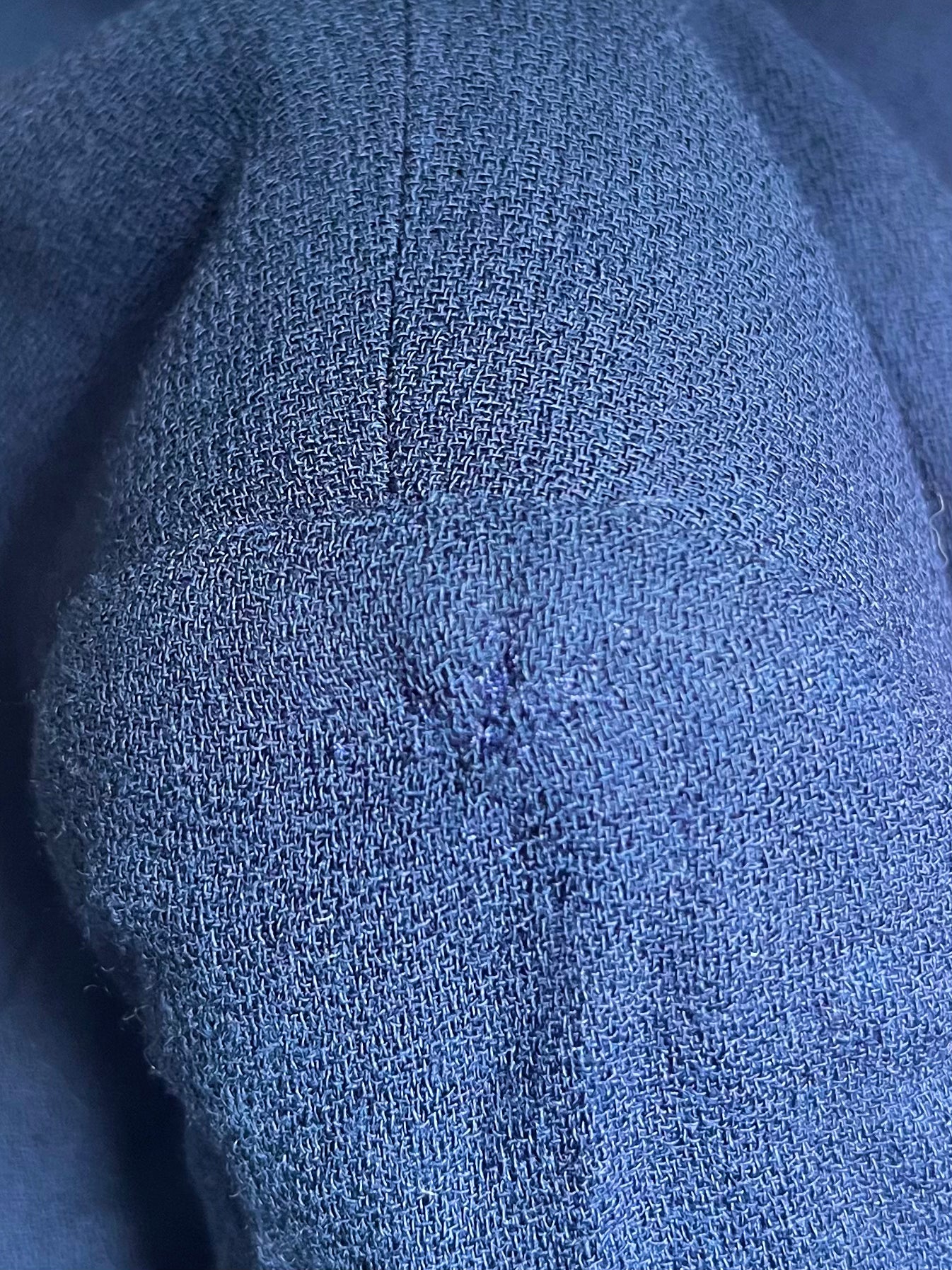 Veste Yves Saint Laurent bleu marine, taille 40