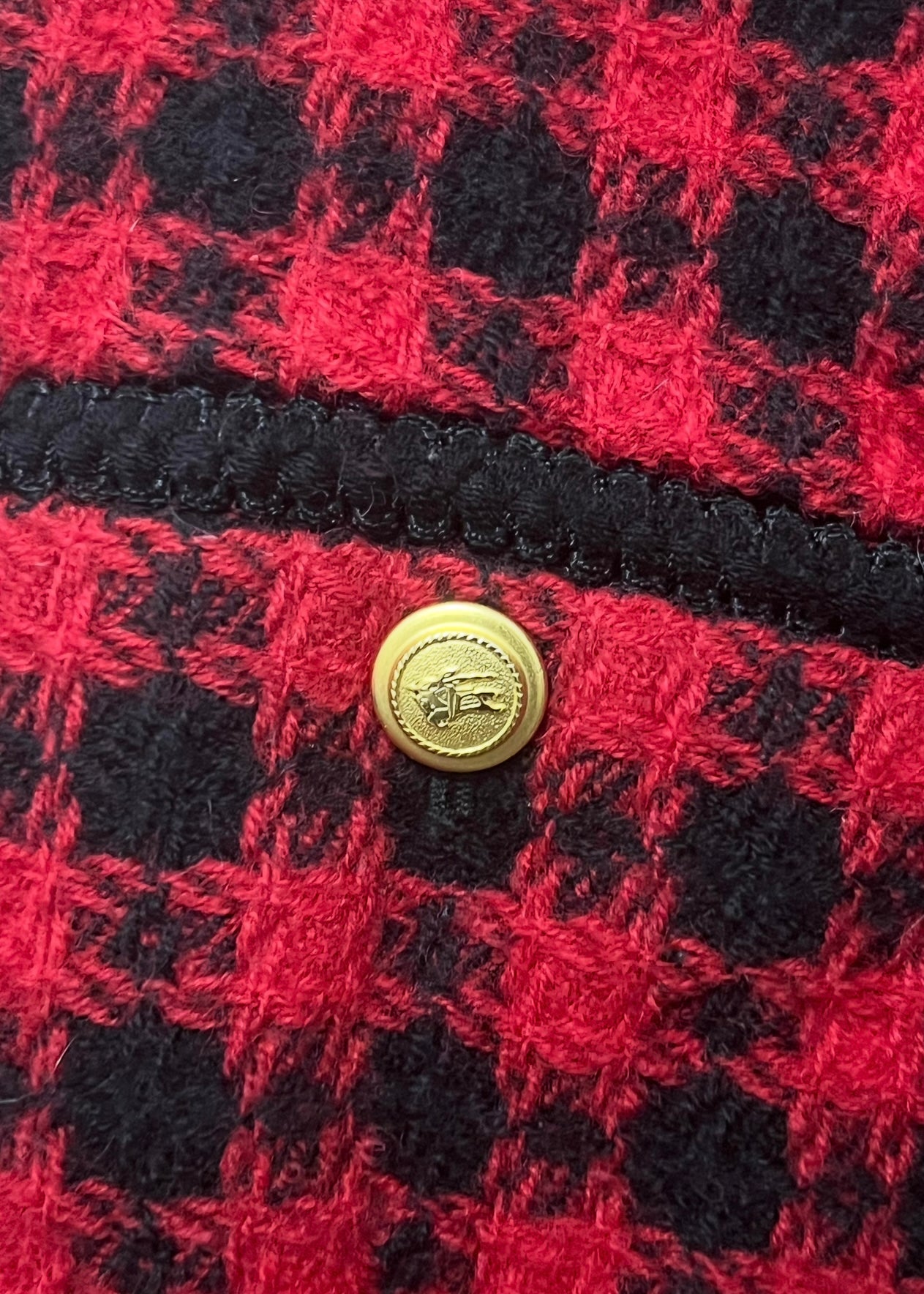 Veste tweed Burberrys, taille 36