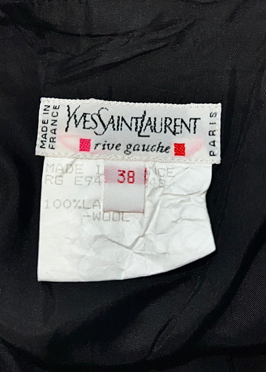 Jupe Yves Saint Laurent avec dentelle, taille 36