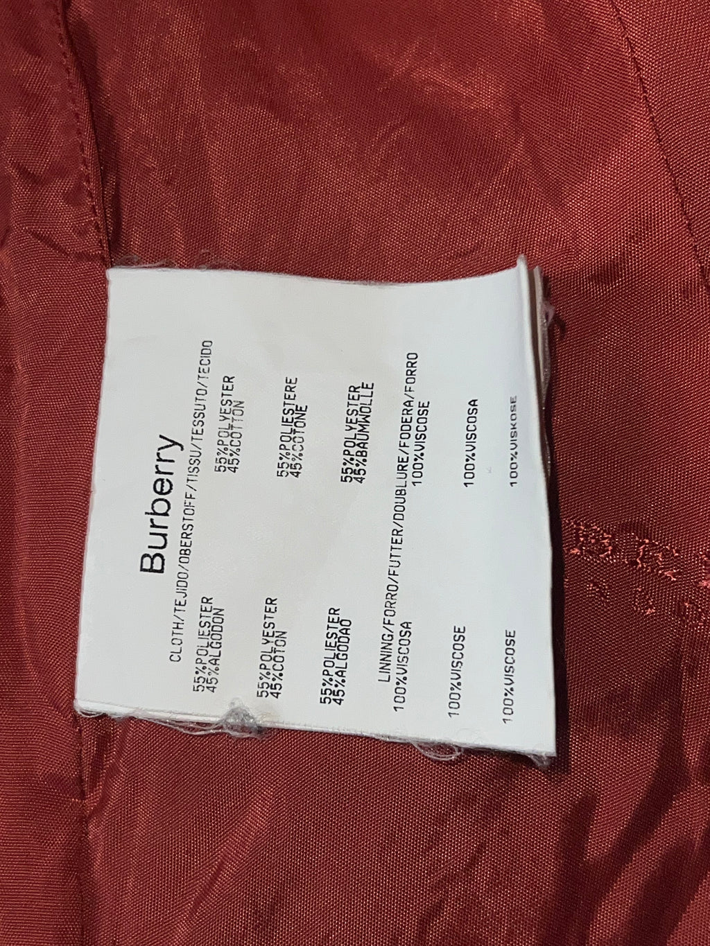 Veste tapisserie florale vintage à col velours Burberry, taille 34